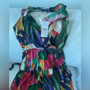 Oysho summer floral dress. New with tags size small